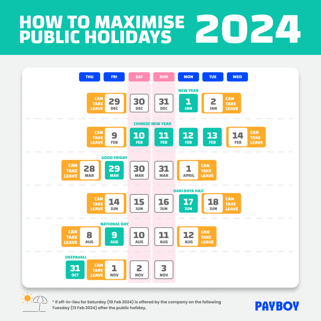 Singapore Public Holidays 2024 How To Maximise Your Long Weekends Payboy 1752